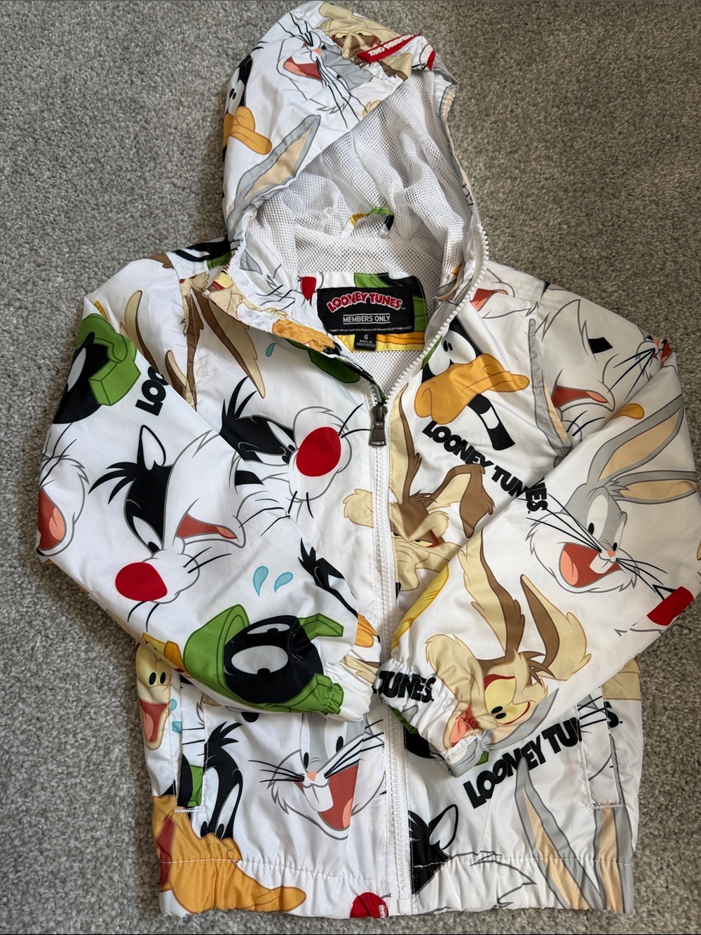 Members Only White, Yellow, Brown Kids One-Piece